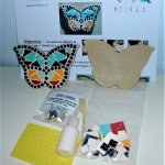 DIY Kit mosaïque 'magnet papillon'   enfant 4/10 ans