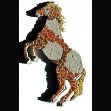 Diy Kit mosaïque Cheval Mustang 