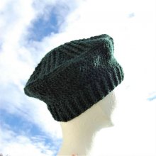 Beret enfant couleur vert sapin