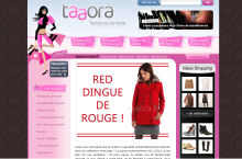 tendance de mode rouge