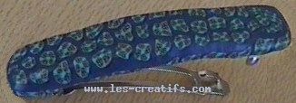 barrette en pâte fimo