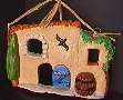 Maison en Provence en pâte à sel