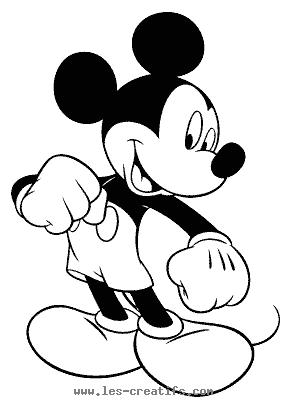 modèle Mickey windows color
