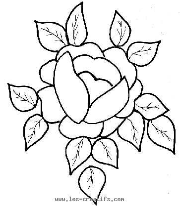 modèle windows color coloriage rose