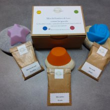 Mon coffret bombes de bain en kit ' comme les grands '