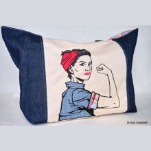 Sac cabas motif girl power