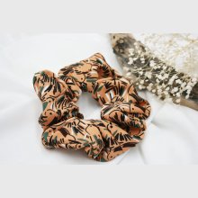 Chouchou élastique à cheveux couleurs automnales