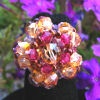Bague Malte Crystal Brandy