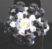 Bague Malte noir & cristal