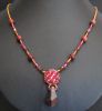 Collier Arz Rose satin