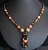 Collier à la boucle Laiton & bronze