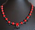 Collier Coeur rouge